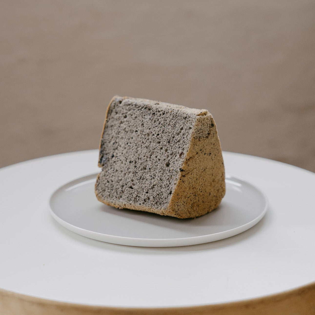 Black Sesame Chiffon Cake
